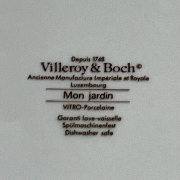 Villeroy & Boch Mon Jardin Depuis Fruit Motif 1748 Dinner Plate Replacement Part - Picture 4 of 4